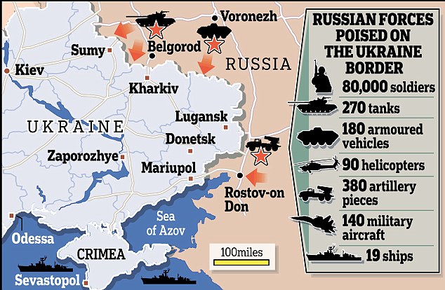 Russian Red Army Masses 80 000 Troops On Ukraine Border Global Unrest