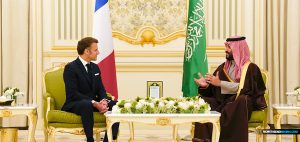 emmanuel-macron-signs-accord-with-saudi-crown-prince-mohammed-bin-salman-mbs