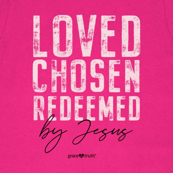 Grace & Truth Women's T-Shirt Redeemed By Jesus - Image 2