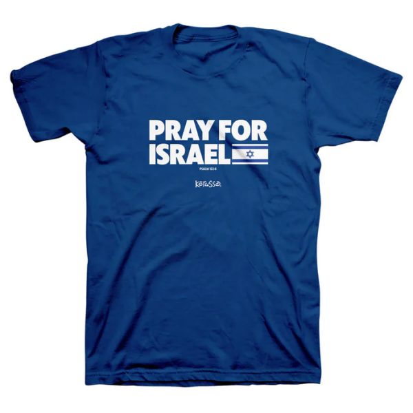 'Pray For Israel' T-Shirt By Kerusso - Image 2