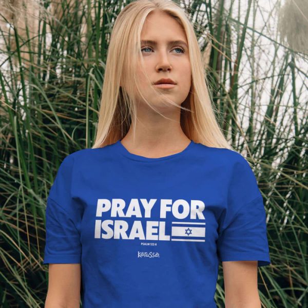 'Pray For Israel' T-Shirt By Kerusso - Image 5